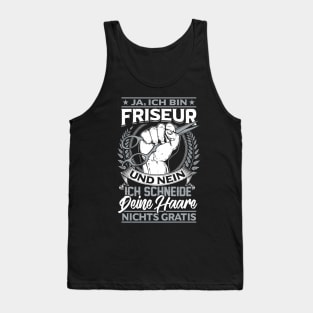 Friseur Friseur Friseur Friseur Friseur Barbershop Tank Top